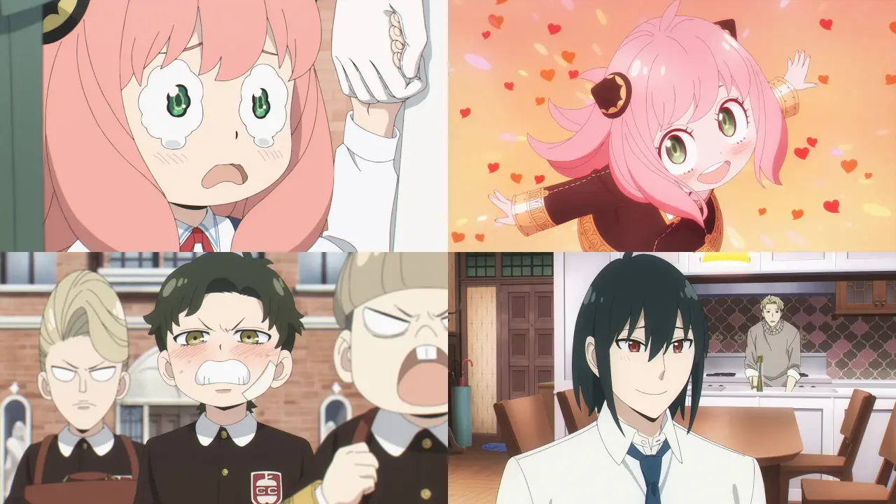 TVアニメ『SPY×FAMILY（Season1）』第5話から第8話のシーンまとめ