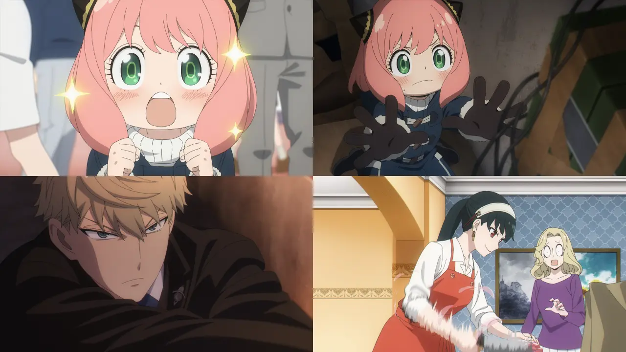 TVアニメ『SPY×FAMILY（Season1）』第13話から第16話のシーンまとめ